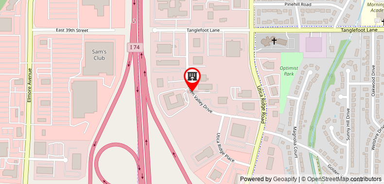 Sonesta Select Bettendorf Quad Cities on maps