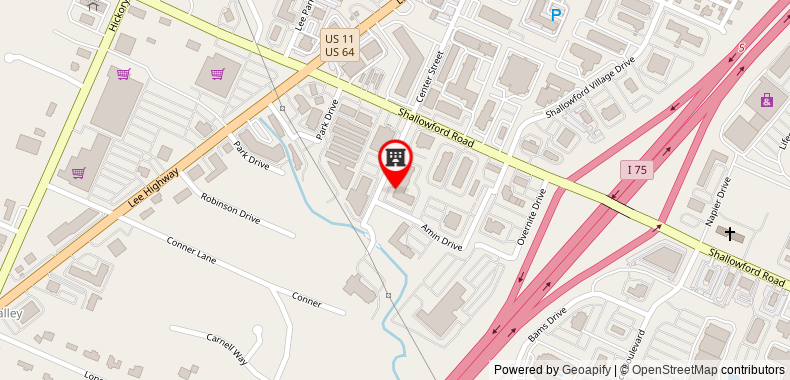 Homewood Suites by Hilton Chattanooga-Hamilton Place on maps