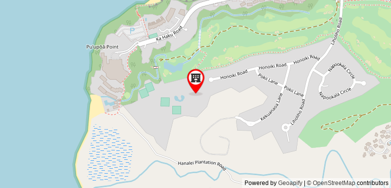 Bản đồ đến Hanalei Bay Resort