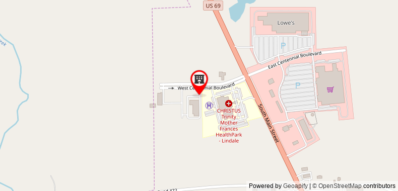 Comfort Suites Lindale - Tyler North on maps