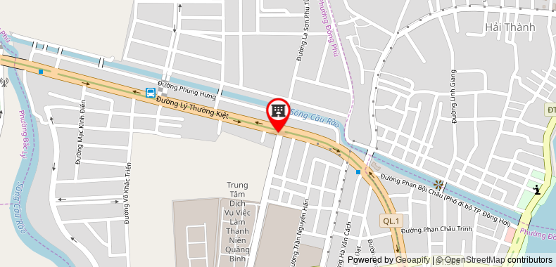 Bản đồ đến Khách sạn Windy Quang Binh