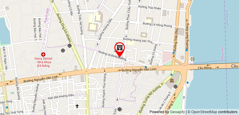 Bản đồ đến Ri Tourane Homestay - Danang Retro in City Center