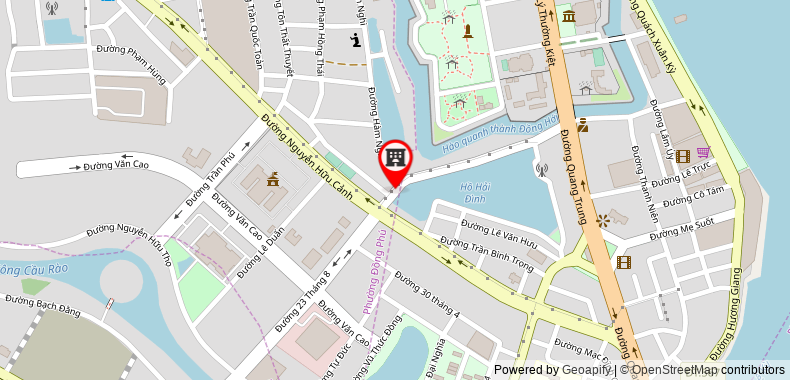Bản đồ đến Khách sạn Royal Quang Binh