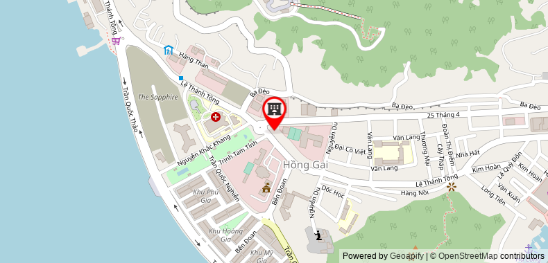 Bản đồ đến Khách sạn Halong Boutique