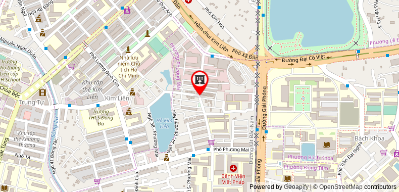 Bản đồ đến Khách sạn OYO 1095 Ha Noi Vang