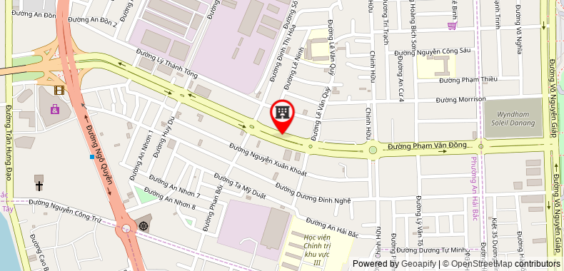 Bản đồ đến Khách sạn Nesta Danang