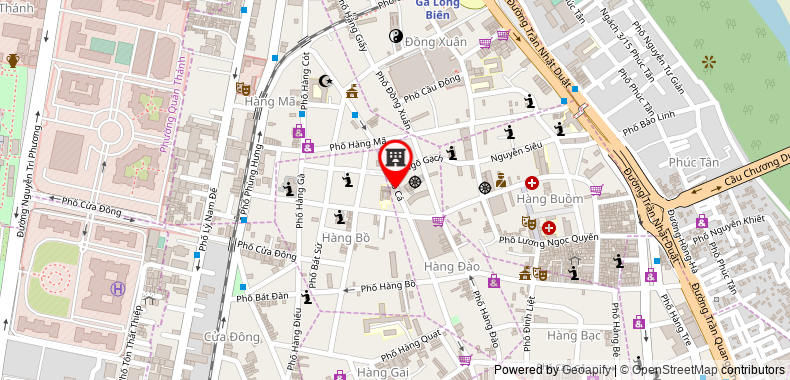 Bản đồ đến Khách sạn Hanoi Garden Boutique and Spa