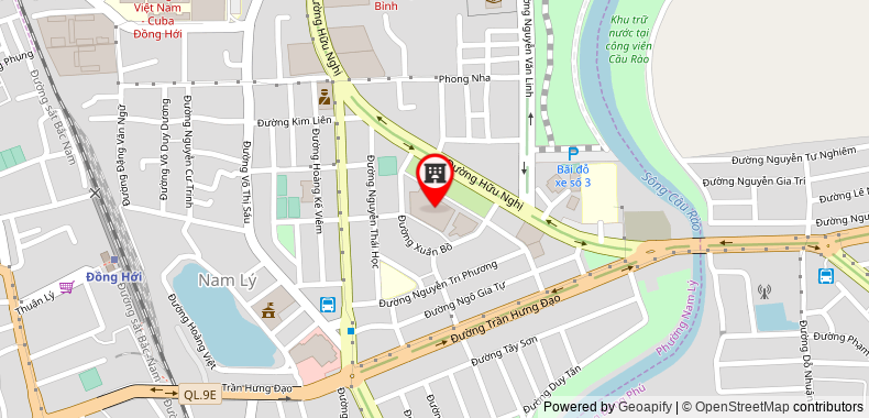 Bản đồ đến Khách sạn SAM Quang Binh