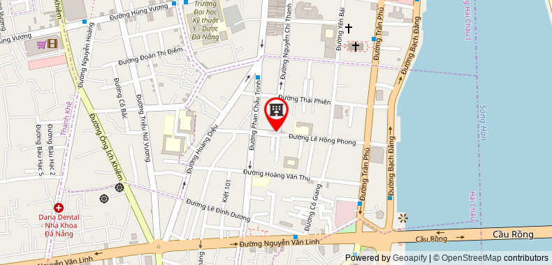 Bản đồ đến Fivitel Boutique Da Nang