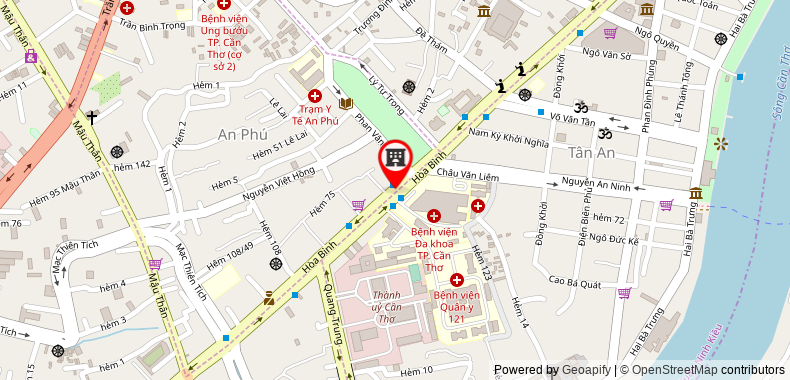 Bản đồ đến Khách sạn Phuong Dong