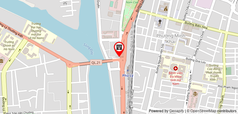 Muong Thanh Luxury Ha Nam Hotel on maps