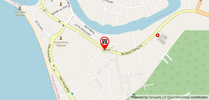Phu Quoc Village on maps