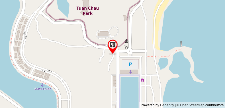 Bản đồ đến Khách sạn Huong Bien Halong