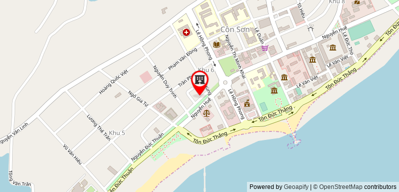 Bản đồ đến Khách sạn Minh Thang 2