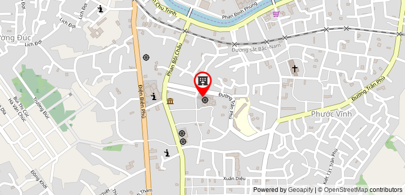 Bản đồ đến Khách sạn Ngu Binh