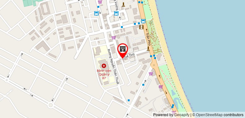 Bản đồ đến Khách sạn Starlet Nha Trang