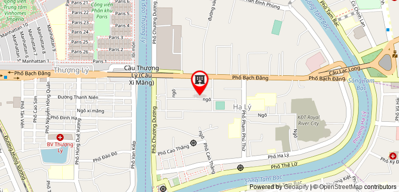 Bản đồ đến Ha Thinh Phat Apartment