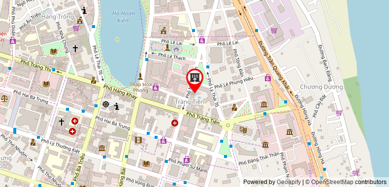 Bản đồ đến Khách sạn Sofitel Legend Metropole Hanoi
