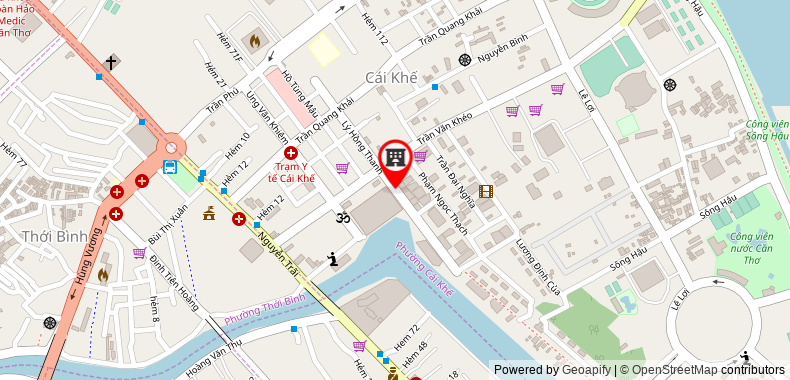Bản đồ đến Khách sạn Hanh Phuc