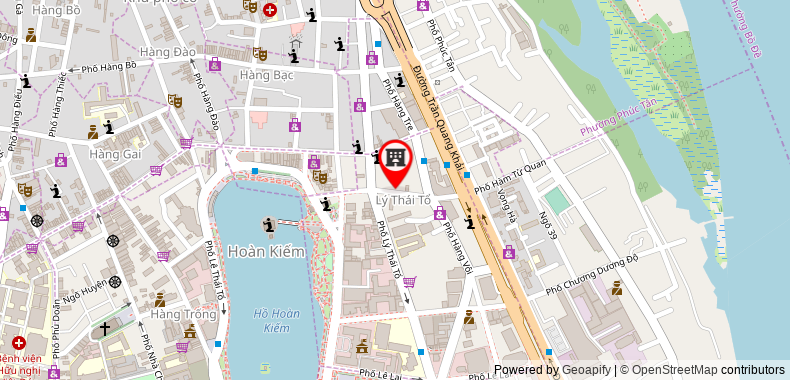Bản đồ đến Khách sạn Hanoi Malo Boutique