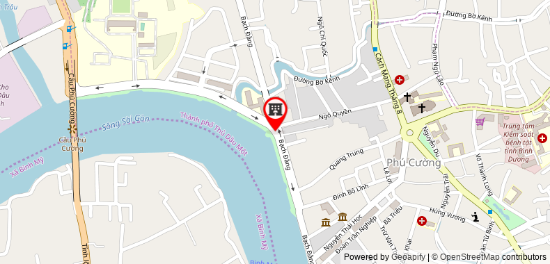 Bcons Hotel Binh Duong on maps