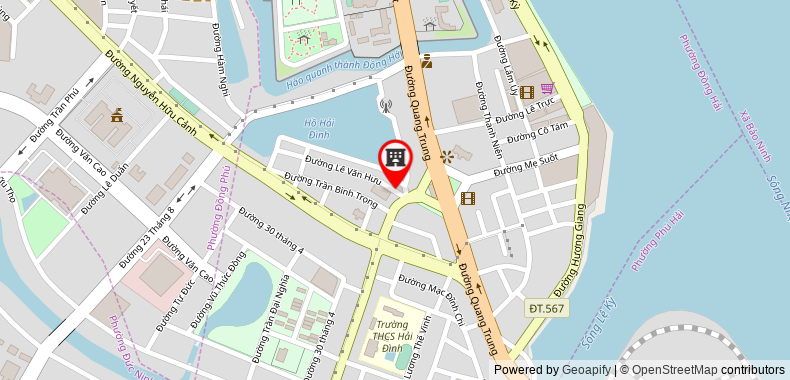 Bản đồ đến Khách sạn Tan Binh