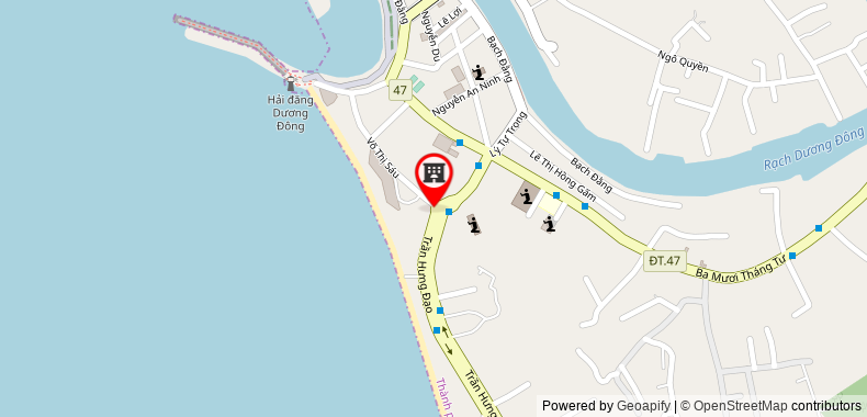 Bản đồ đến Khách sạn Seashells Phu Quoc & Spa