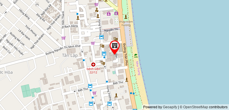Bản đồ đến Khách sạn Boss Nha Trang