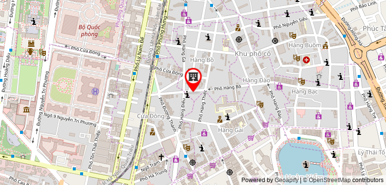 Bản đồ đến Khách sạn Hanoi Brother Inn