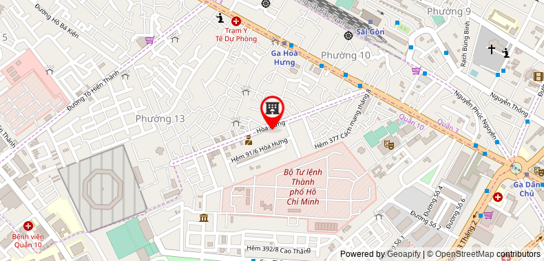 Bản đồ đến Khách sạn Minh Chau