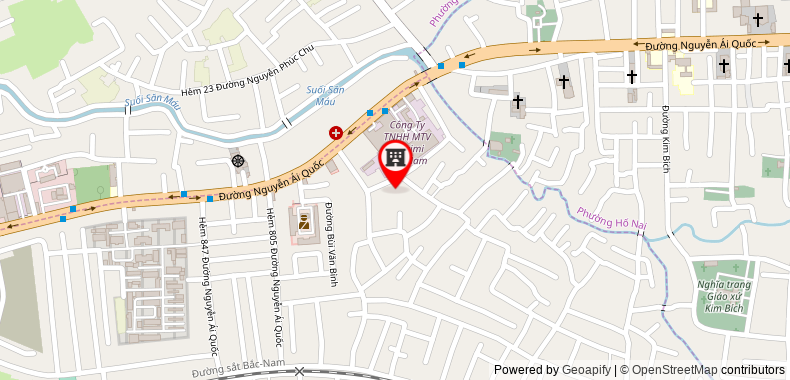 Bản đồ đến Khách sạn Minh Khang