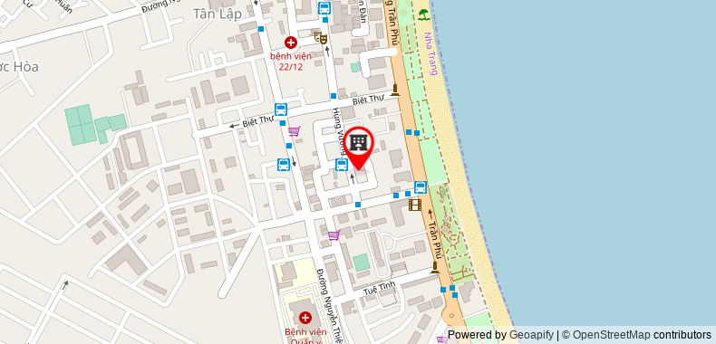 Bản đồ đến Khách sạn Saint Paul Nha Trang