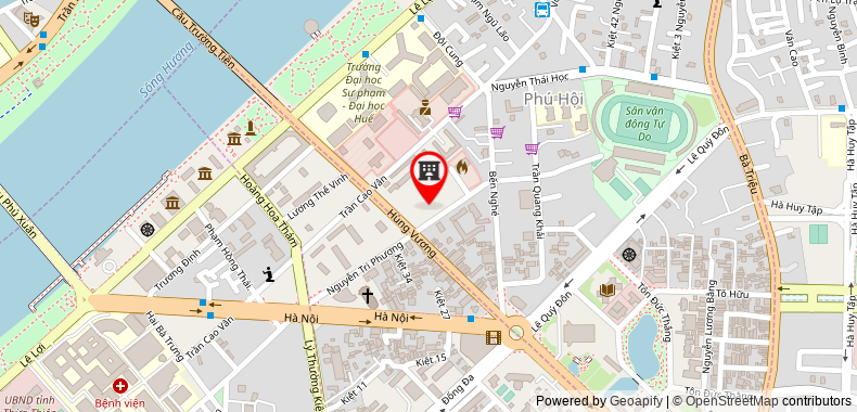 Senna Hue Hotel on maps