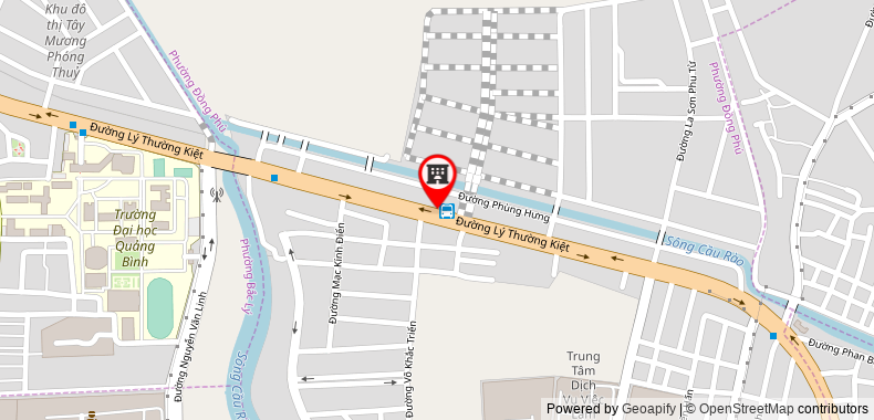 Bản đồ đến Khách sạn Sunshine Quang Binh