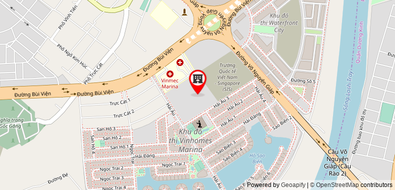 Bản đồ đến Riverside - 1 Bedroom Apartment @ Vinhomes Marina