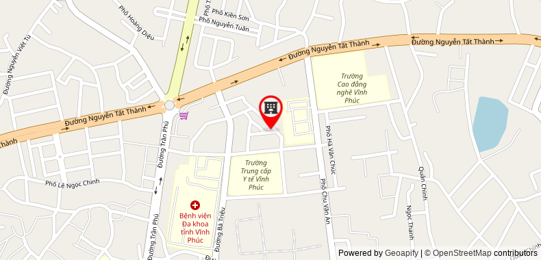 Bản đồ đến iRest Apartment Vinh Yen