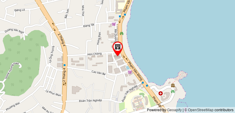 Bản đồ đến Dolphin Nha Trang Apartment