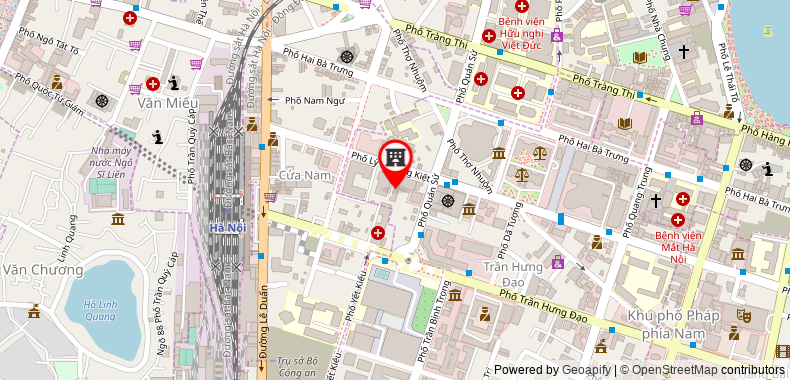 Movenpick Hotel Hanoi on maps