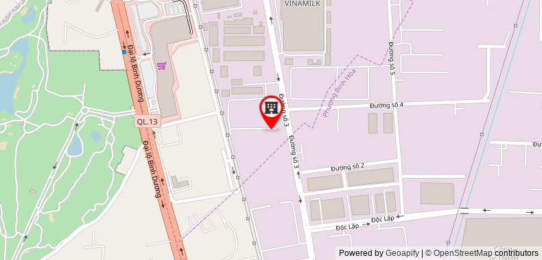Bản đồ đến Spacious 2 BDR Apartment near Aeon Mall Binh Duong