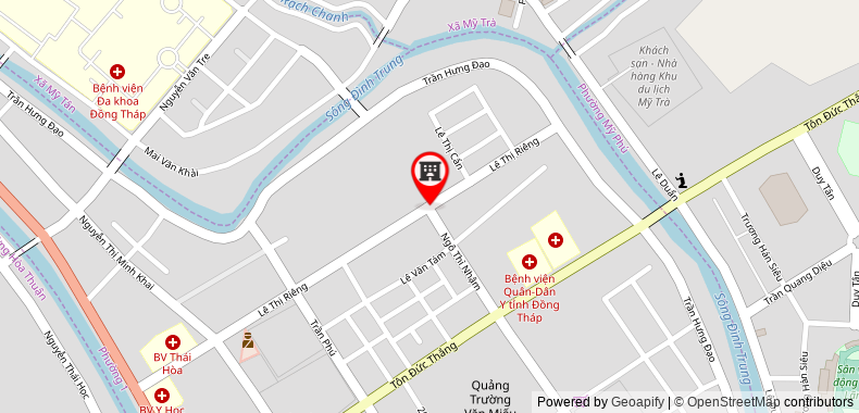Bản đồ đến Khách sạn Huynh Duc