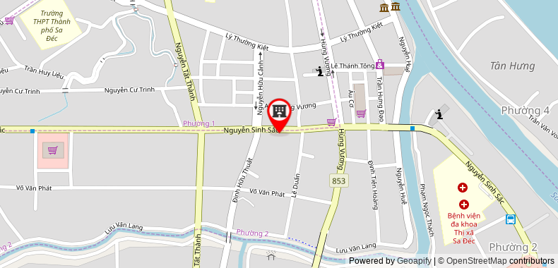 Bản đồ đến Khách sạn Bong Hong
