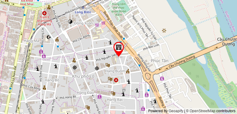 Bản đồ đến Khách sạn Hanoi Old Quarter Boutique