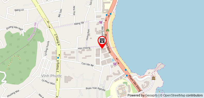 Bản đồ đến Nha Trang Beach Front Condominium Comfortzone