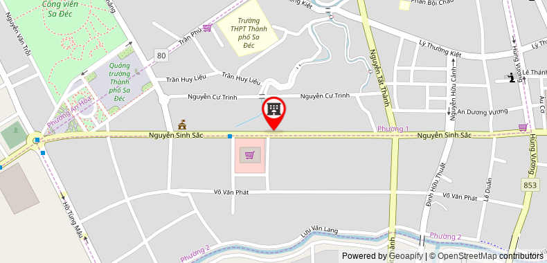 Bản đồ đến Khách sạn Hoang Duy