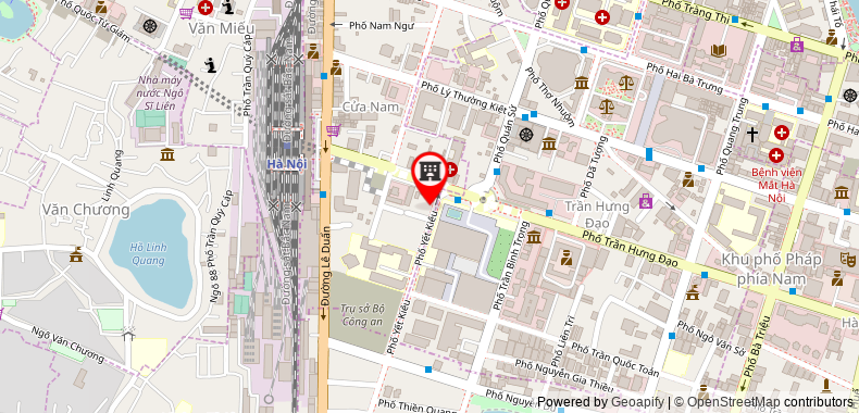 Bản đồ đến Khách sạn Eternity Hanoi