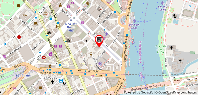 在地图上查看西貢王子酒店