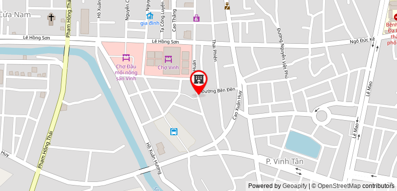Gold Vinh Hotel on maps