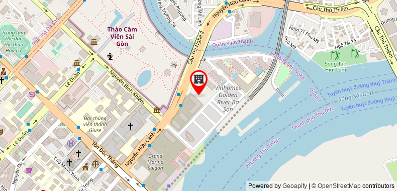 Bản đồ đến Urban House Saigon - Golden River