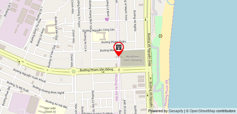 Bản đồ đến Khách sạn Grand Jeep Danang