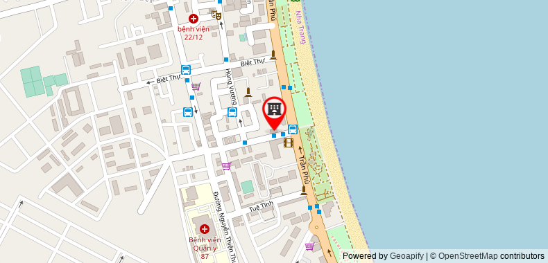 Rembrandt Hotel Nha Trang on maps